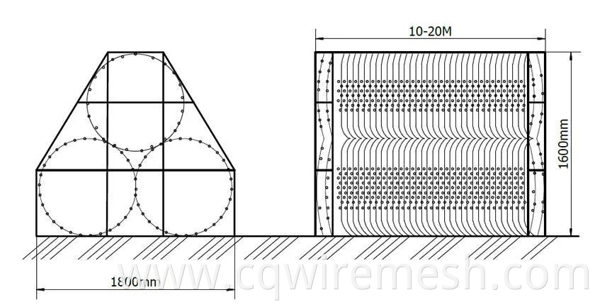 Defensive Bastion Razor Wire Galvanized PVC Coated Galvanized Stainless Steel Concertina Barbed Razor Wire Militar Prison Fence Anti-Theft Guardrail Roll Wire